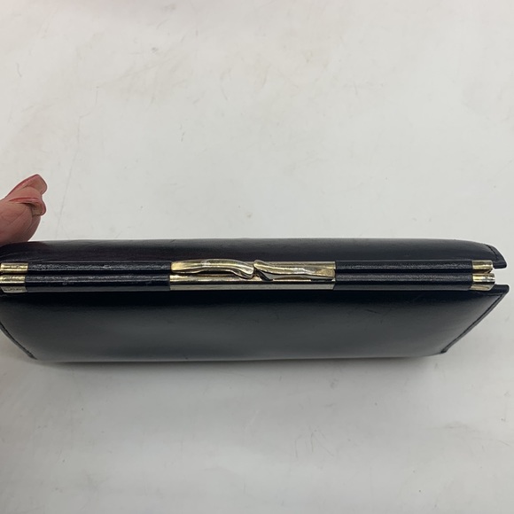 Edward Harvey Black Leather Wallet - Picture 8 of 10